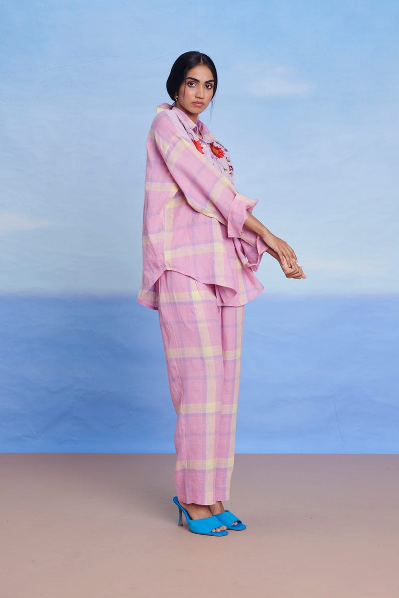 Cassata Linen Pleated Pants - Sale
