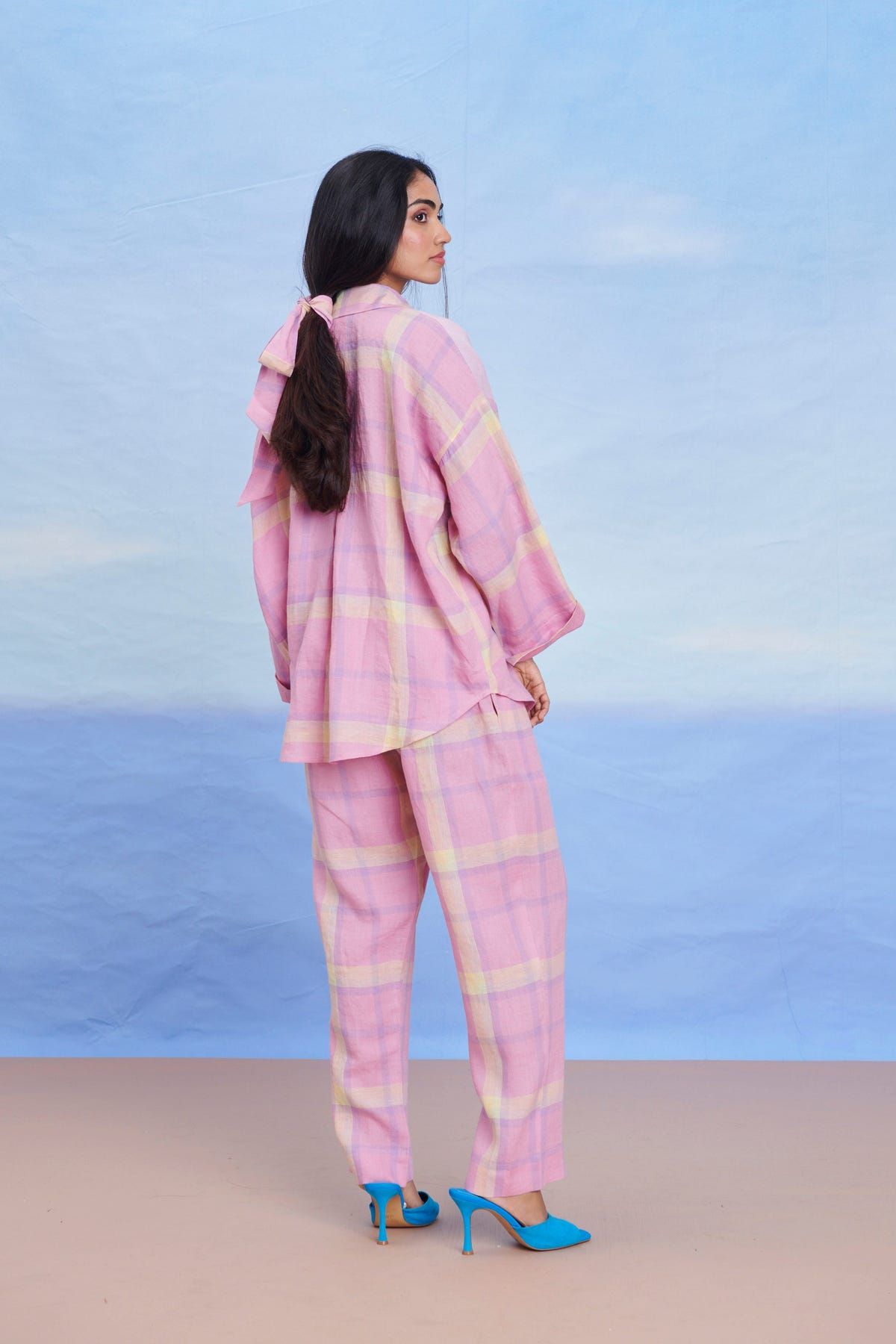 Cassata Linen Pleated Pants - Sale - image 4