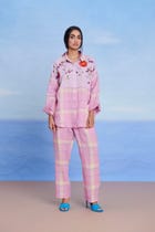 Cassata Linen Pleated Pants - Sale view 5