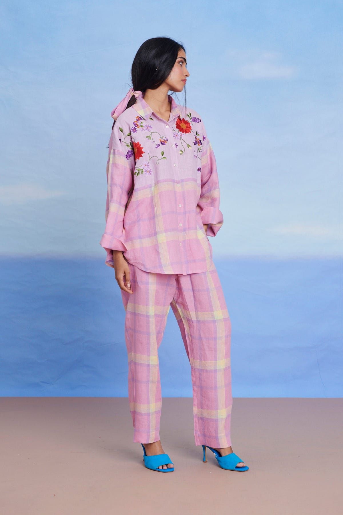 Cassata Linen Pleated Pants - Sale - image 6