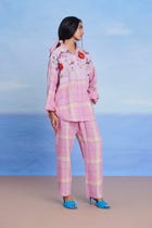 Cassata Linen Pleated Pants - Sale view 6