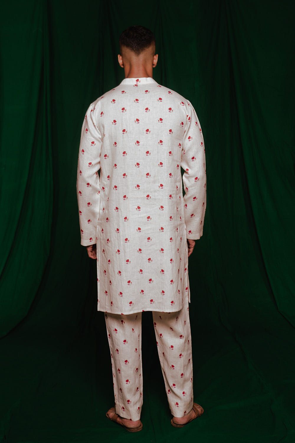 Wildflower Co-Linen Men's Classic Kurta Set - image 4