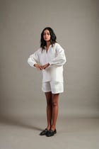 Taj Co-Linen Billow Shorts Set view 3