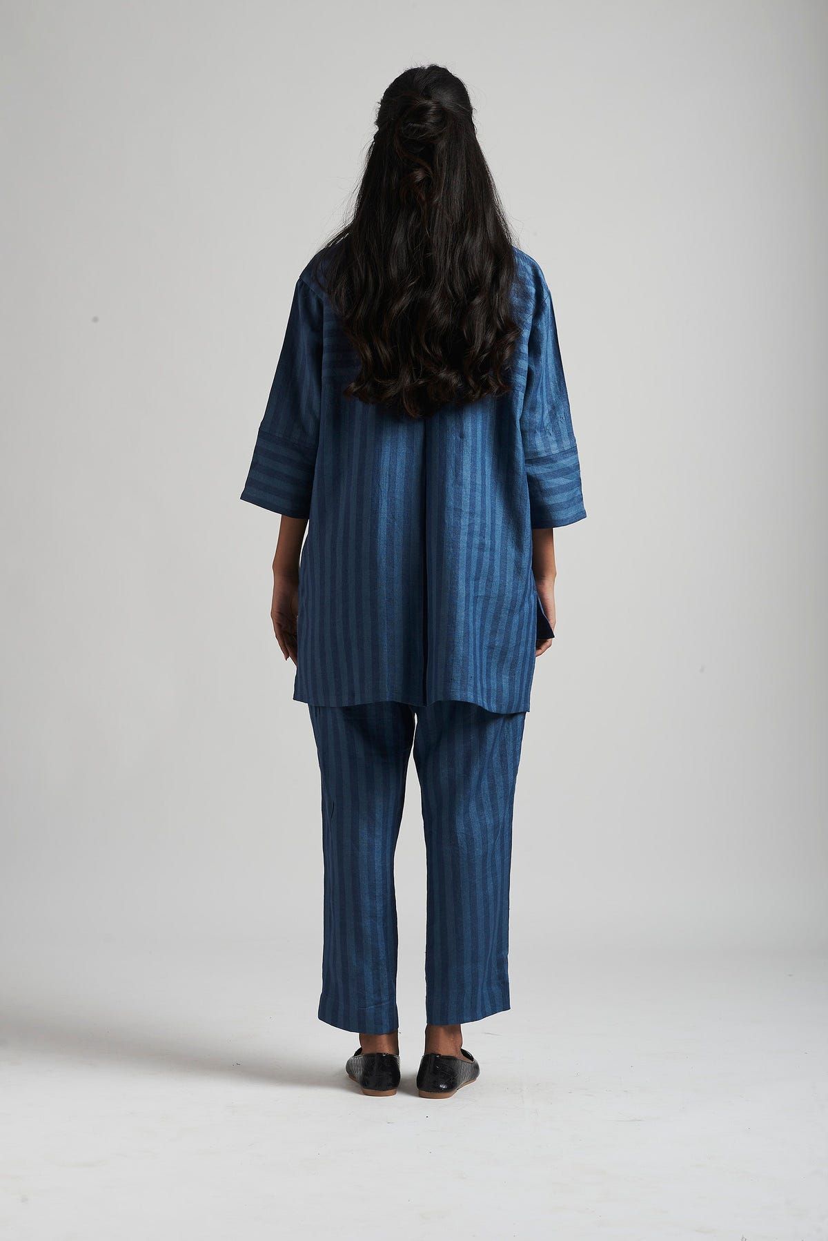Malhar Linen Short Kurta Set - Sale - image 4