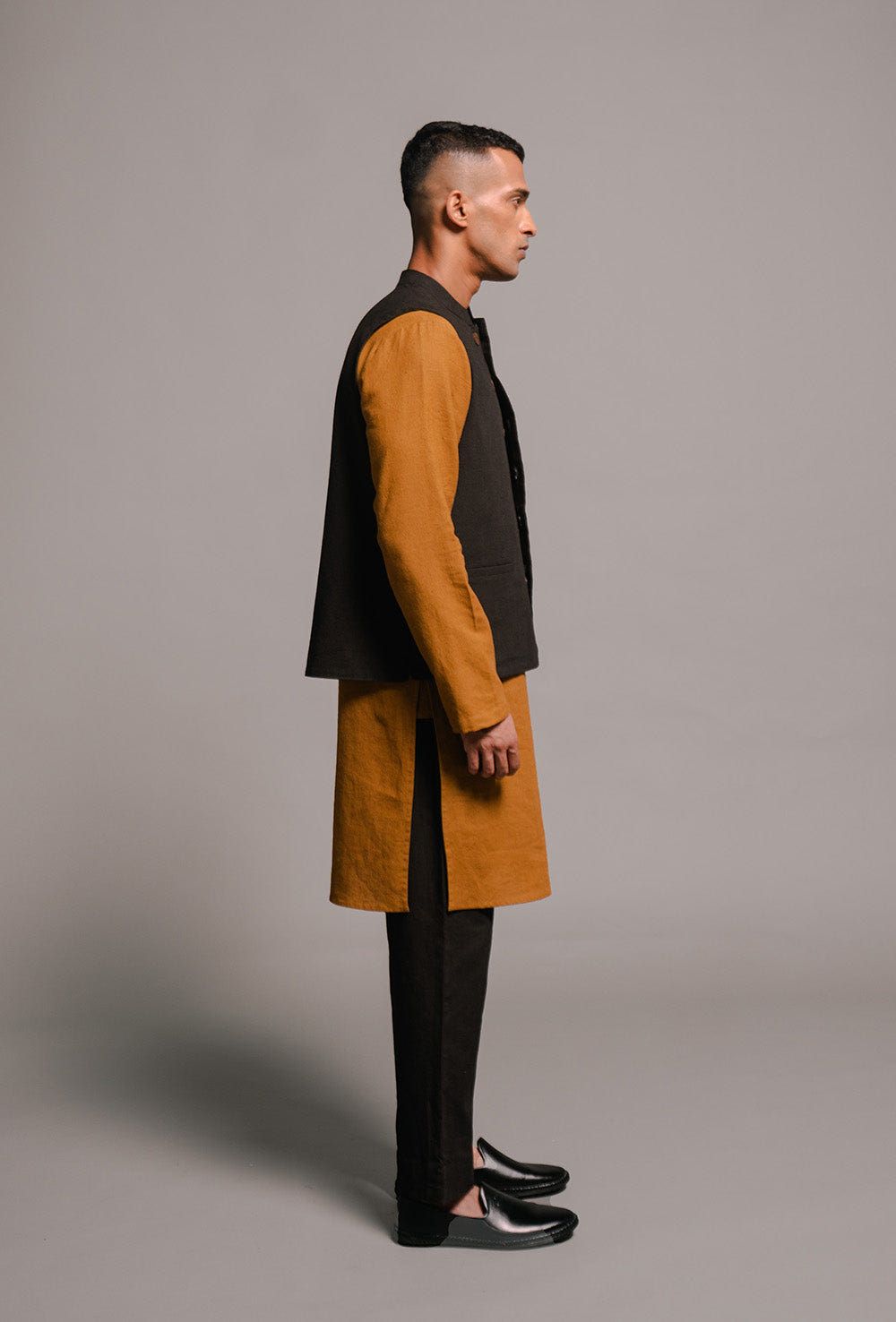 Kohl Co-Linen Men's Nehru Jacket - image 4