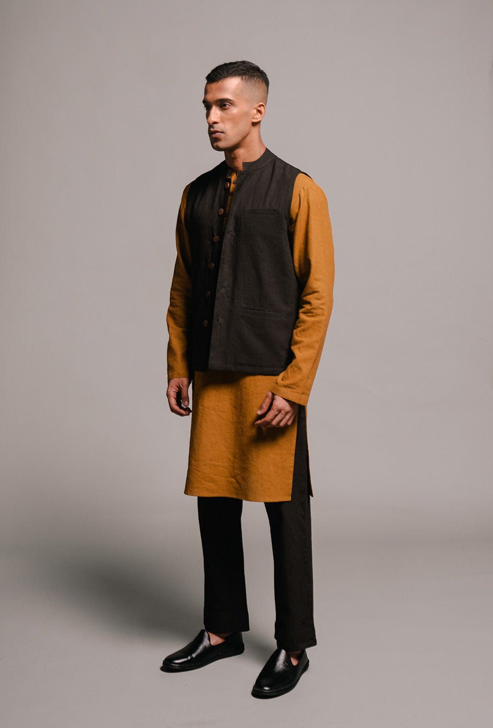 Kohl Co-Linen Men's Nehru Jacket - image 5