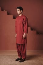 Brick Co-Linen Men's Dhoti Pants view 5