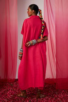 Rani Linen Kaftan Dress - Sale view 5