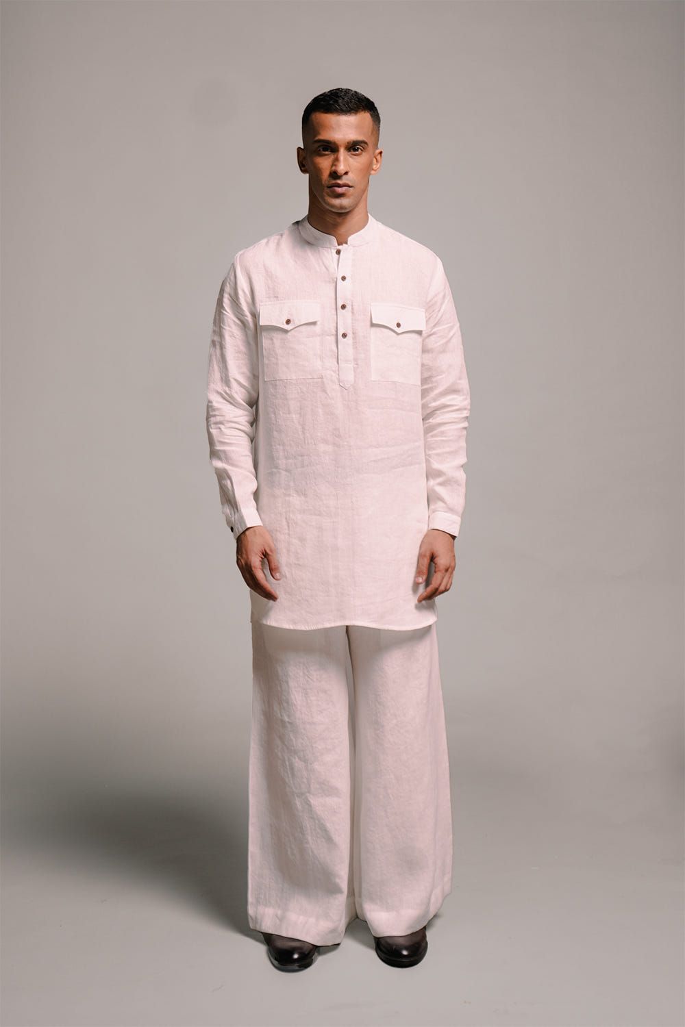 Taj Co-Linen Men's Saif Kurta Set - image 2
