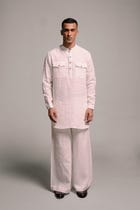Taj Co-Linen Men's Saif Kurta Set view 2