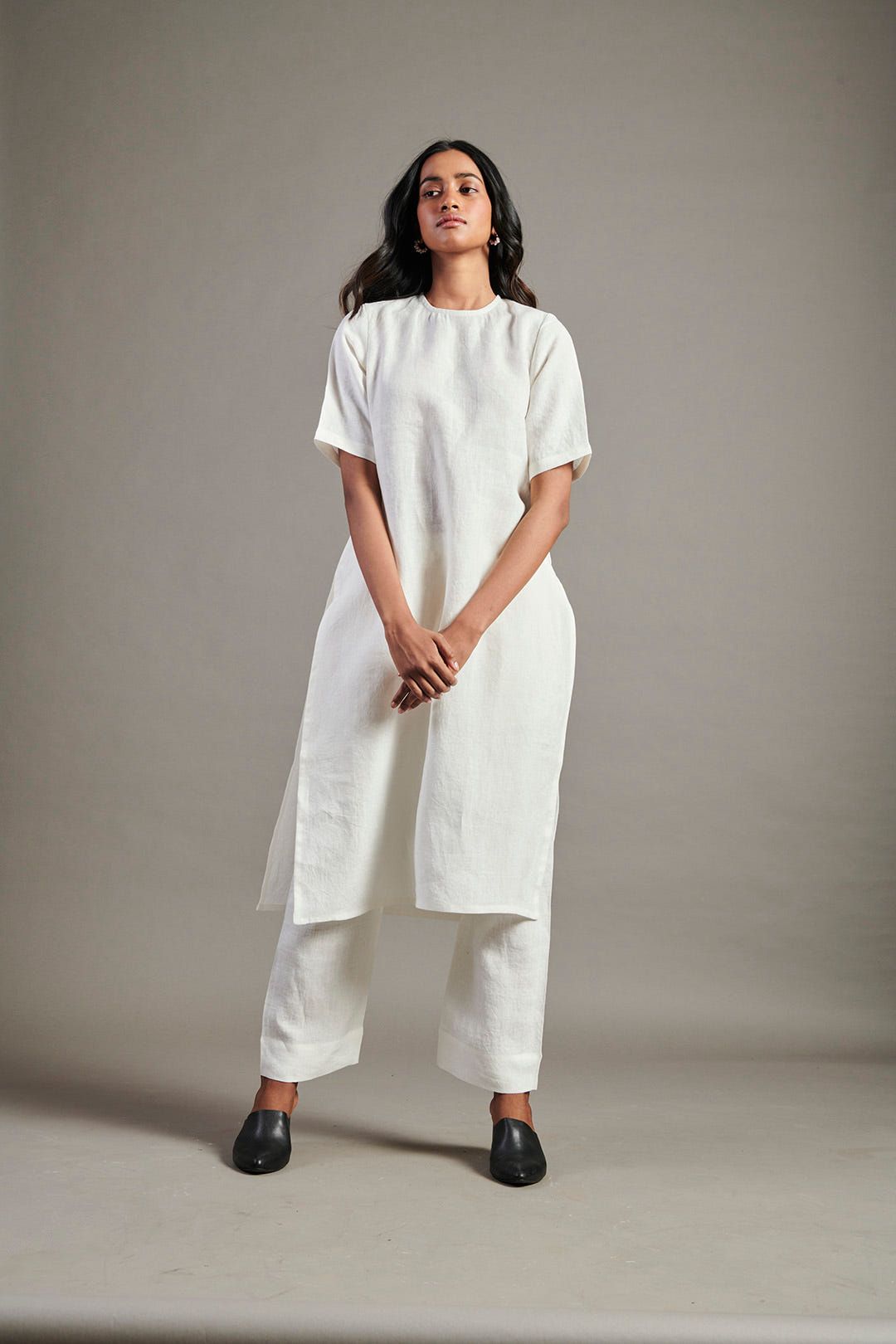 Taj Co-Linen Half Sleeves Kurta Set - image 6
