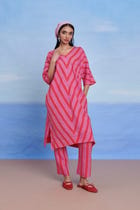 Amalfi Linen Dolman Kurta - Sale view 5