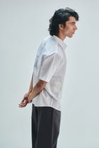 Taj Co-Linen Embroidered Men’s Applique Half Sleeves Shirt view 6