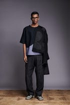 Linen Kantha Men's Applique Jacket view 10