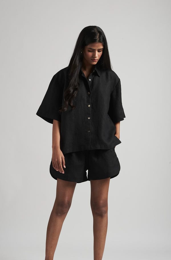 Saphed — Kohl Co-Linen Women's Shorts Set