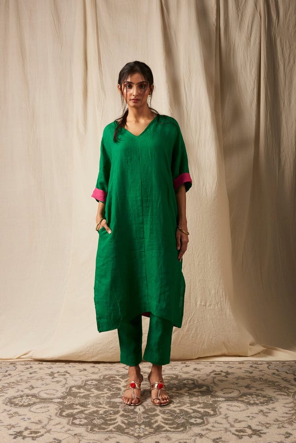 Saphed — Panna Linen Slim Pants
