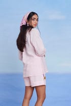 Fleur Linen Billow Top view 6