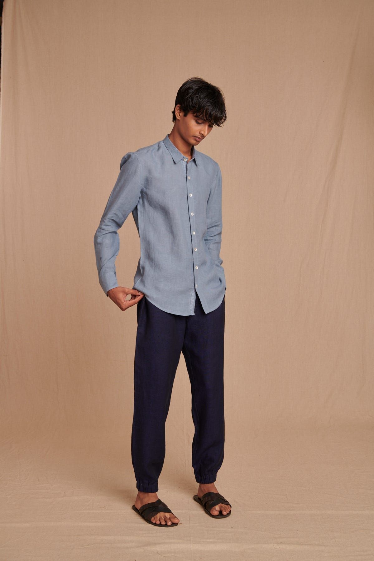 Neel Linen Men's Jogger Pants - image 6
