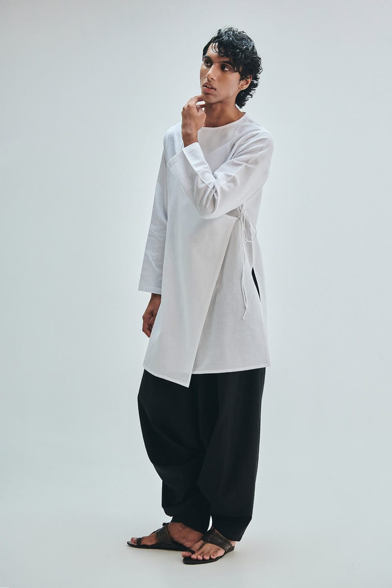 Kohl Co-Linen Men's Dhoti Drape Pants