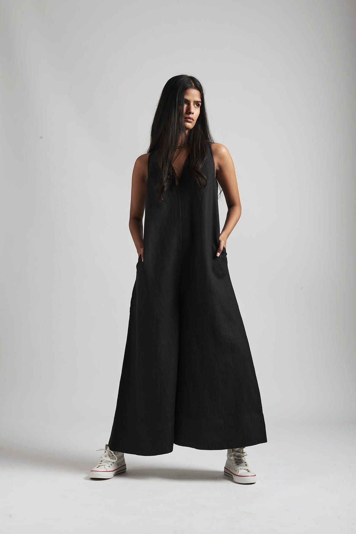 Kohl Co-Linen Flared Jumpsuit - image 3