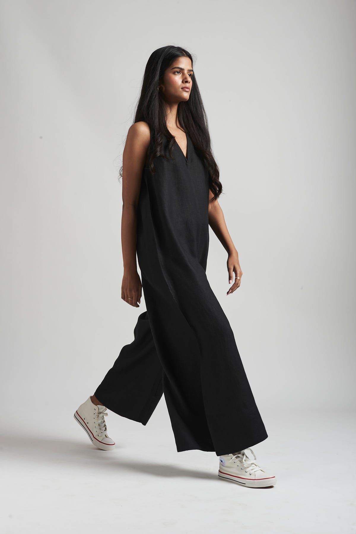 Kohl Co-Linen Flared Jumpsuit - image 8