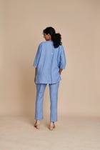 Ashwem Linen Pleated Pants - Sale view 3