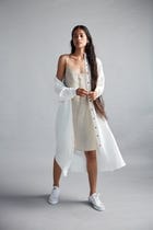 Taj Co-Linen Shirt Dress view 2