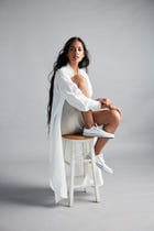 Taj Co-Linen Shirt Dress view 3