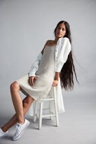 Taj Co-Linen Shirt Dress view 6