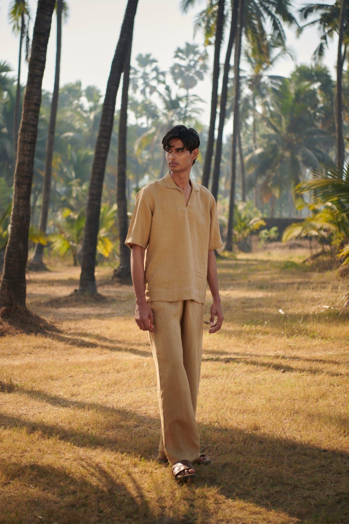 Husk Linen Men's Relaxed Pyjama Pants - Sale - image 5