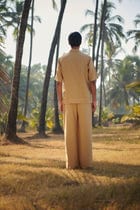 Husk Linen Men's Relaxed Pyjama Pants - Sale view 7