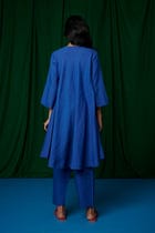 Neelam Linen Pheran Kurta Set - Sale view 5