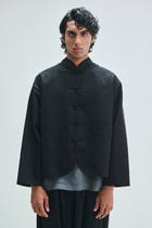 Kohl Co-Linen Men’s Mandarin Collar Jacket view 1