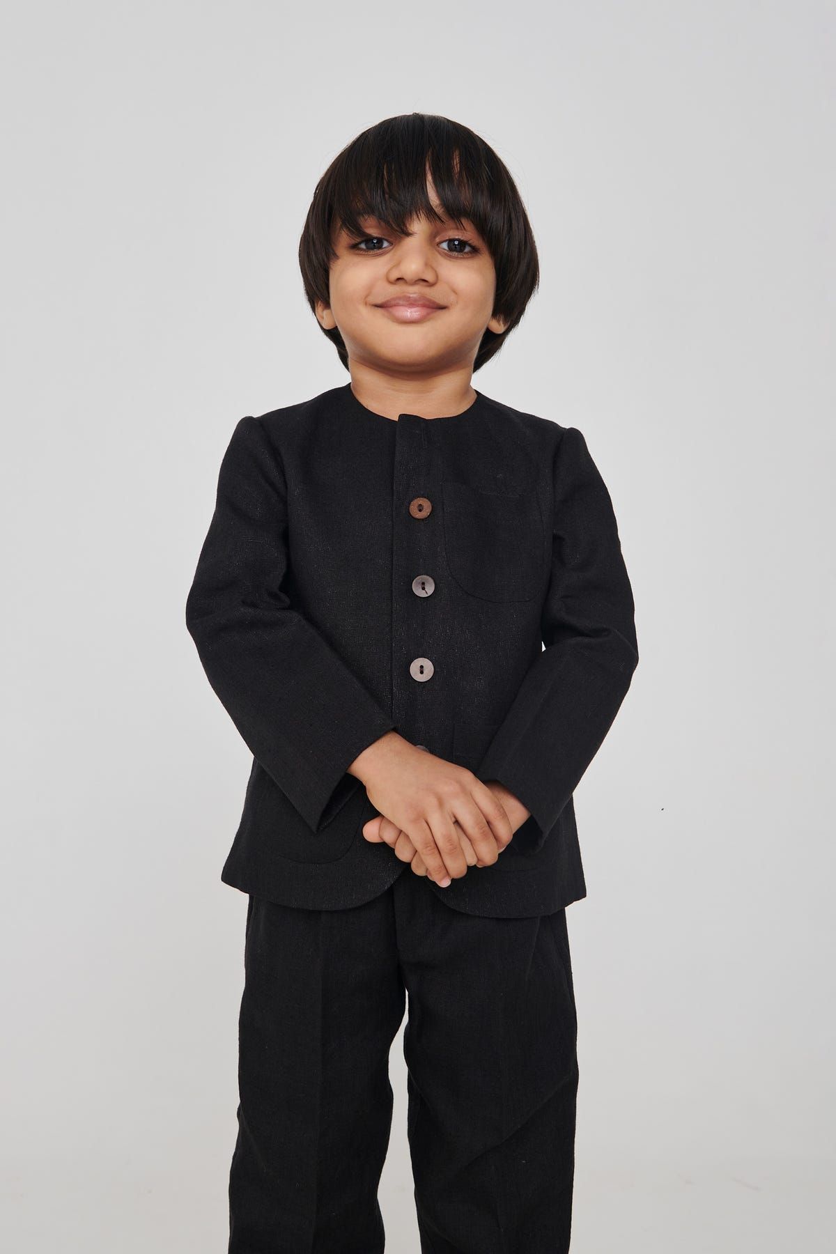 Kohl Co-Linen Boys Round Neck Jacket Set - image 7