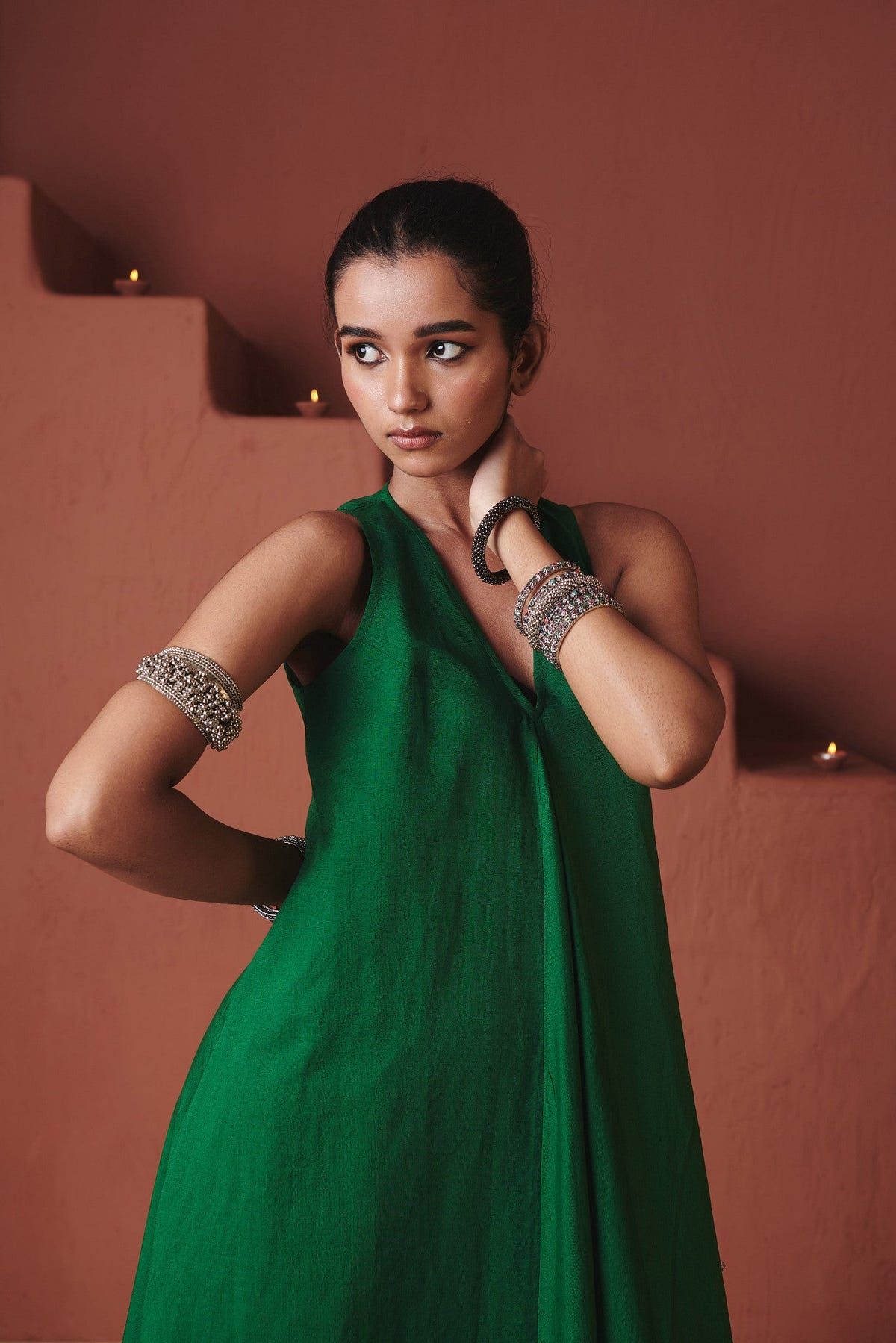 Panna Linen Flared Dress - Sale - image 5