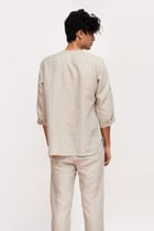 Undyed Linen Men's Pyjama Set view 4