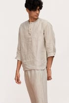 Undyed Linen Men's Pyjama Set view 6
