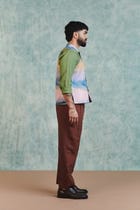Prism Co-Linen Men's Nehru Jacket view 6