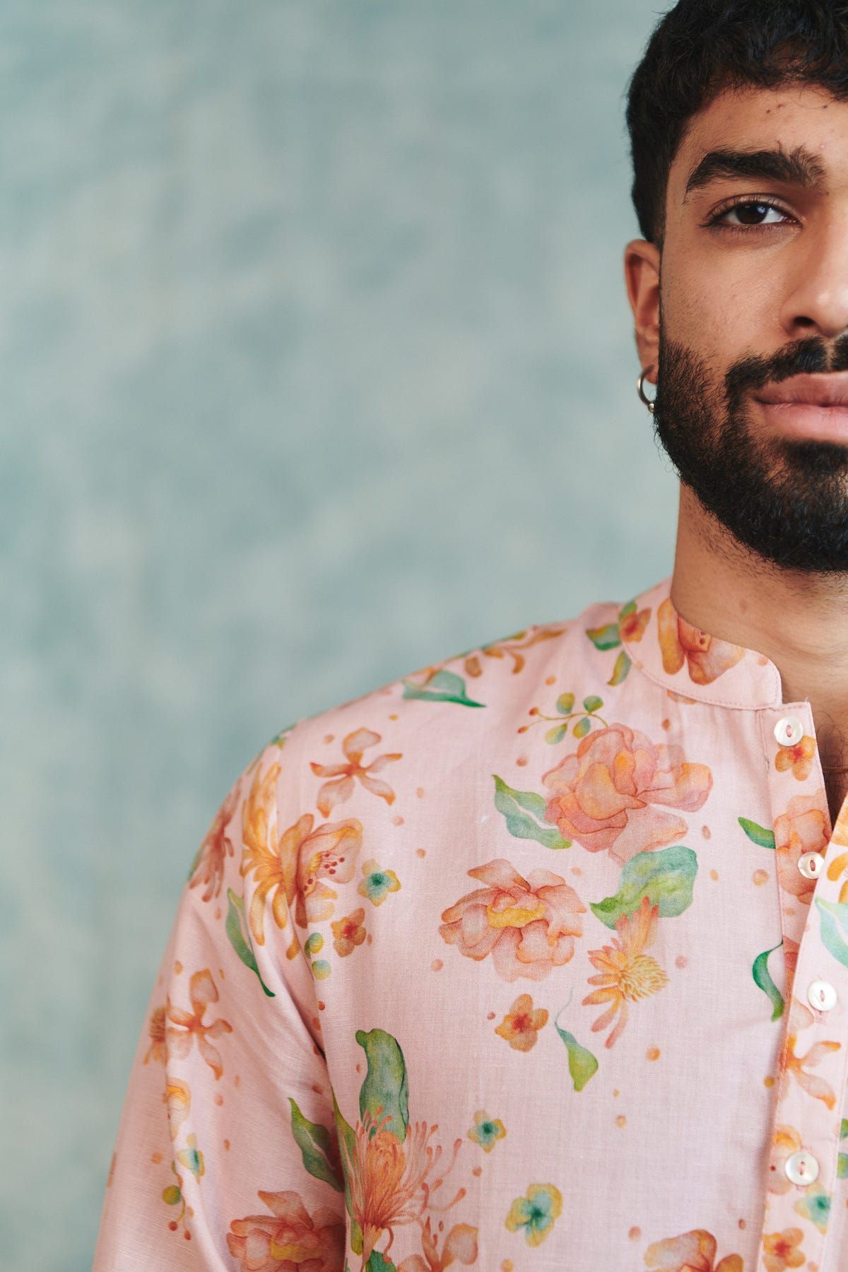 Flora Co-Linen Men's Classic Kurta - image 5