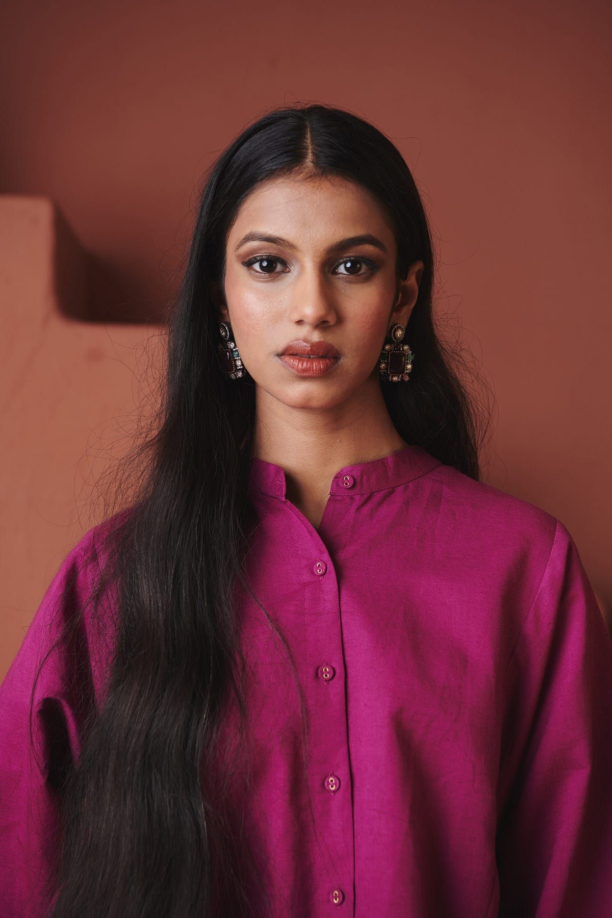 Rani Linen Gathered Shirt Set - image 7