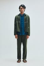 Pine Co-Linen Men's Track Jacket view 12