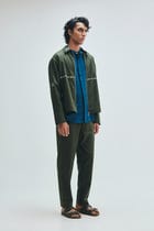 Pine Co-Linen Men's Track Jacket view 5
