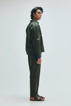 Pine Co-Linen Men's Track Jacket view 8