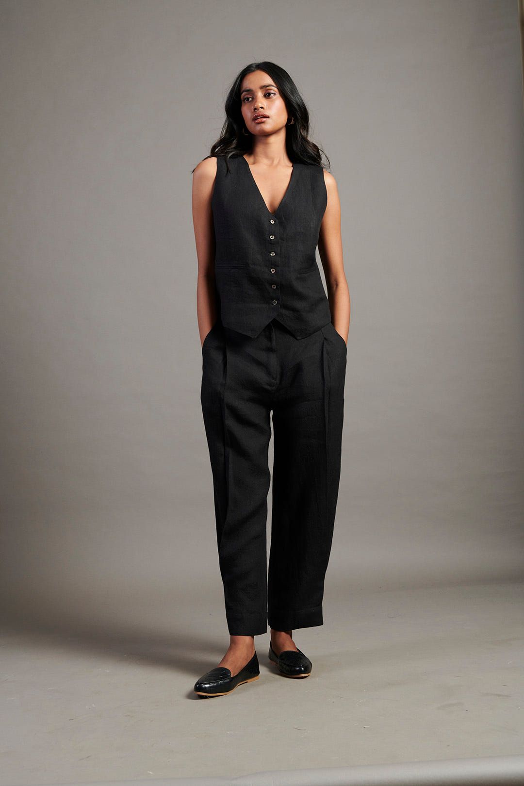 Kohl Co-Linen Waistcoat Set - image 1
