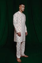 Wildflower Co-Linen Men's Classic Kurta - Sale view 5