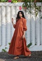 Amber Co-Linen Three Tiered Dress - Sale view 2