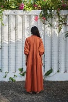 Amber Co-Linen Three Tiered Dress - Sale view 3