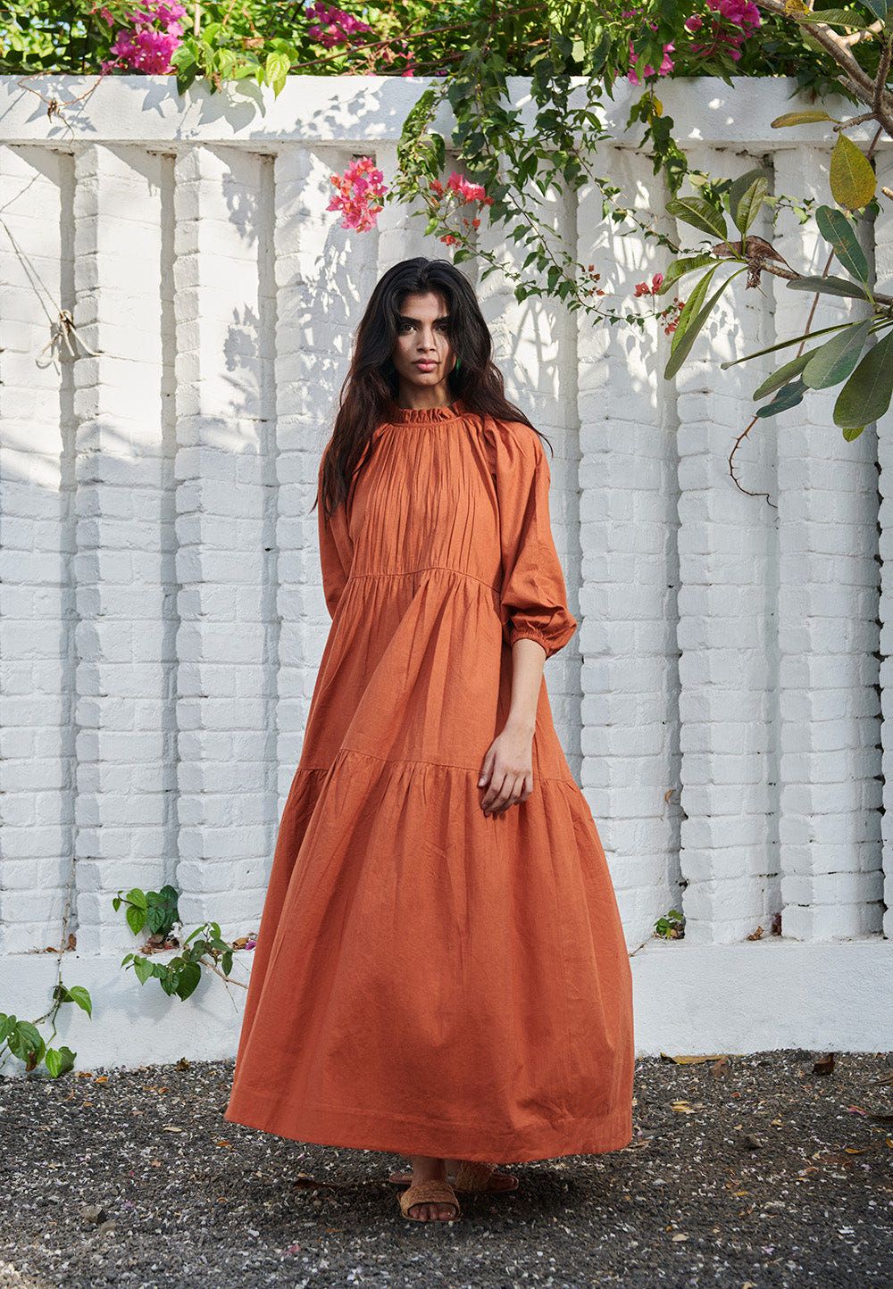 Amber Co-Linen Three Tiered Dress - Sale - image 7
