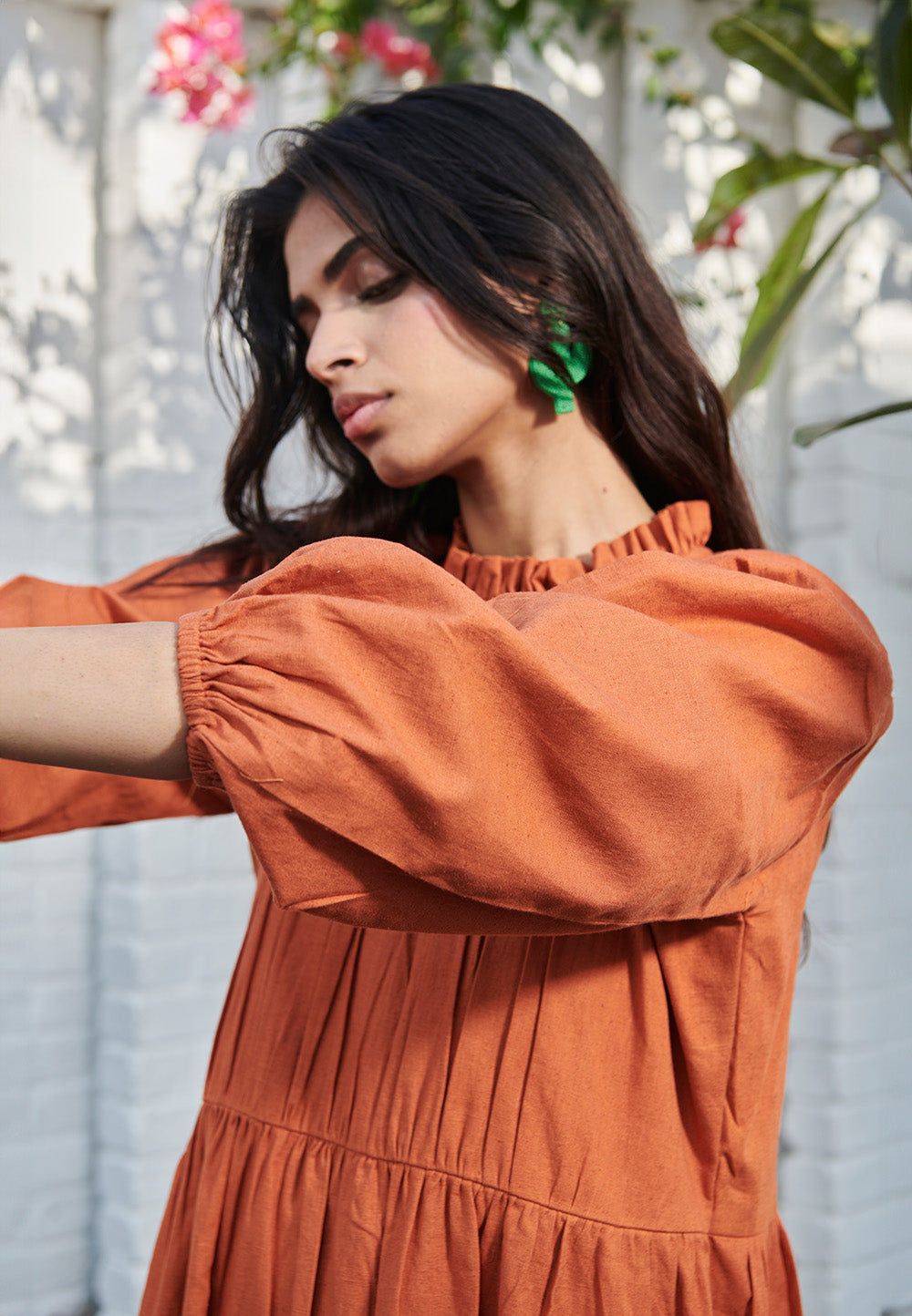 Amber Co-Linen Three Tiered Dress - Sale - image 8