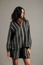Dhaari Linen Billow Top - Sale view 3